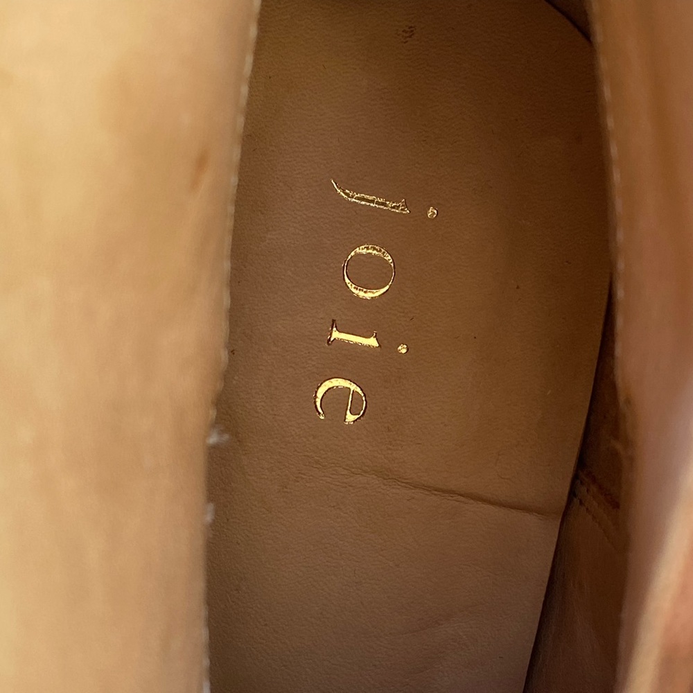 JOIE “Bickson” Studded Canyon Suede Cognac Booties 37/ US7 - Picture 9 of 10